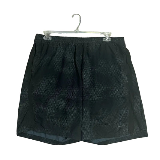 🖤 Printed Black Performance Sports Shorts