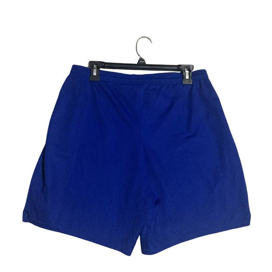 🔵 Russell Athletic Blue Mesh Sports Shorts