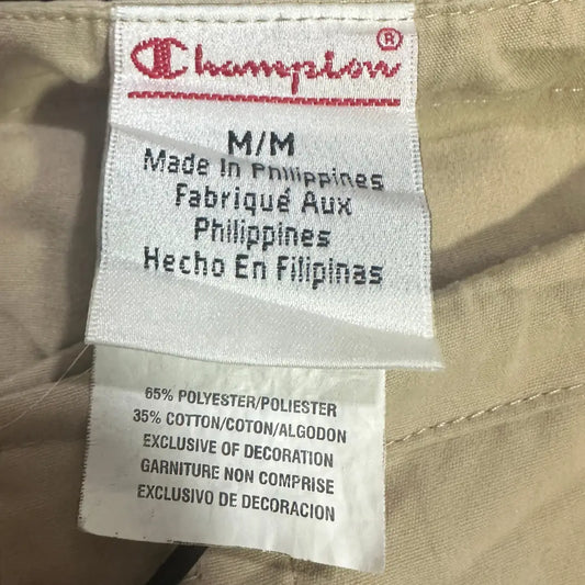 🪶 Champion Beige Cargo Crop Pants