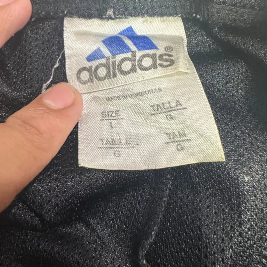 ⚫ Adidas Black 3-Stripes Mesh Shorts