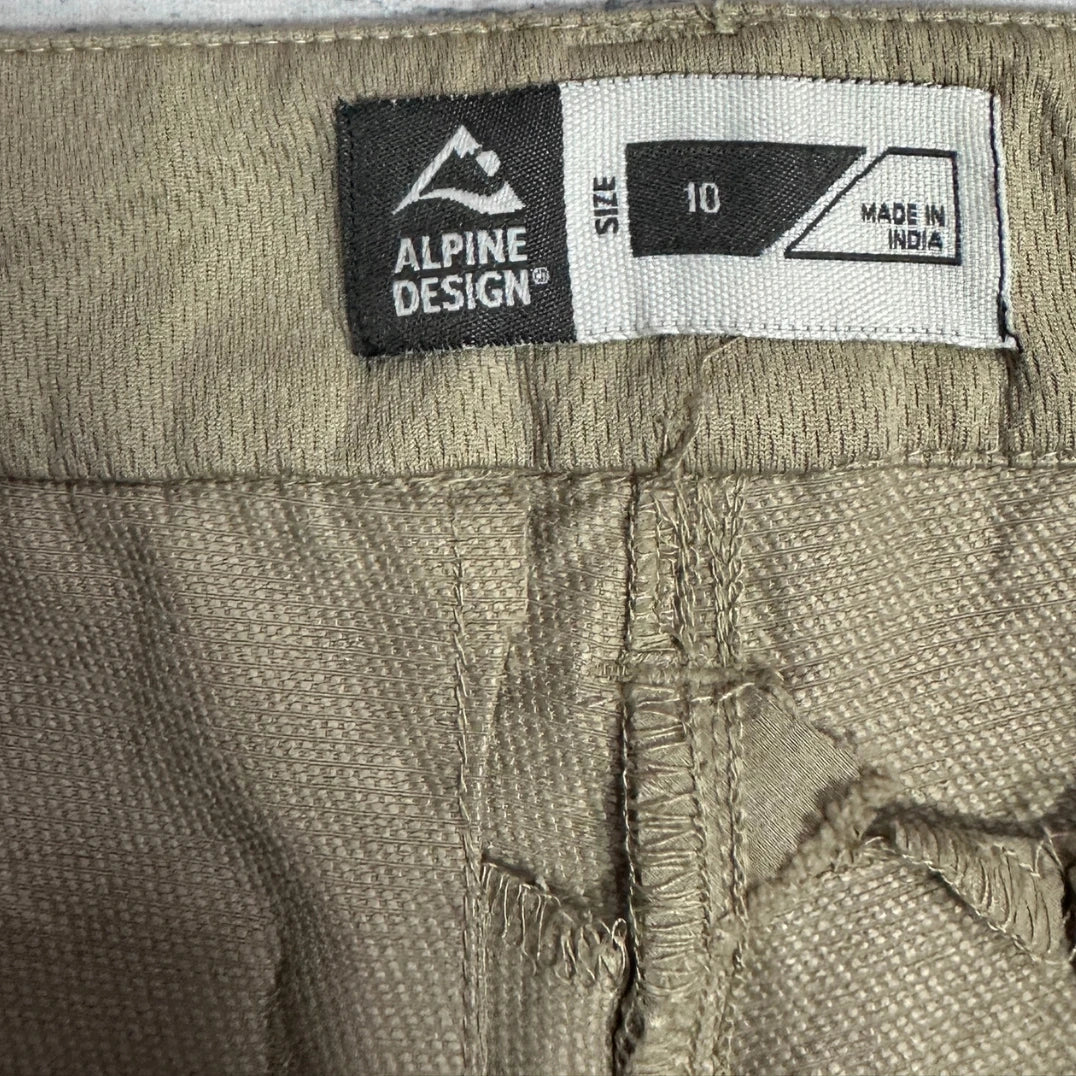 Alpine Design ® Khaki Outdoor Capri Pants 🌿