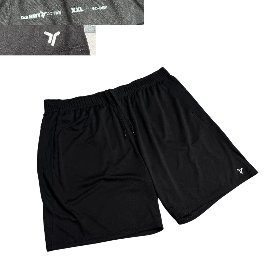 Old Navy® Active Go-Dry Black Shorts 🏋️(2XL)
