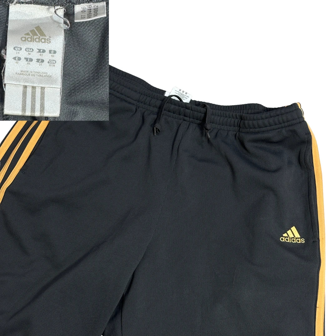 Adidas® Black Gold Athletic Shorts(M)