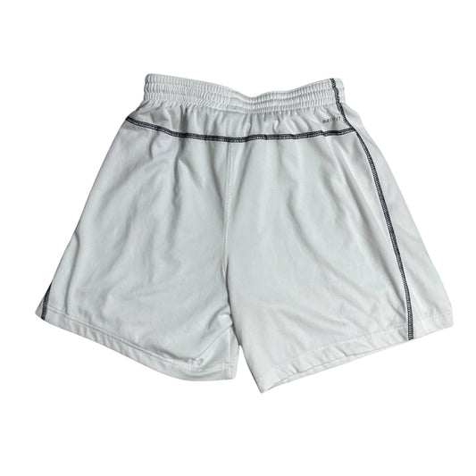 Nike® White Dri-FIT Athletic Shorts(S)