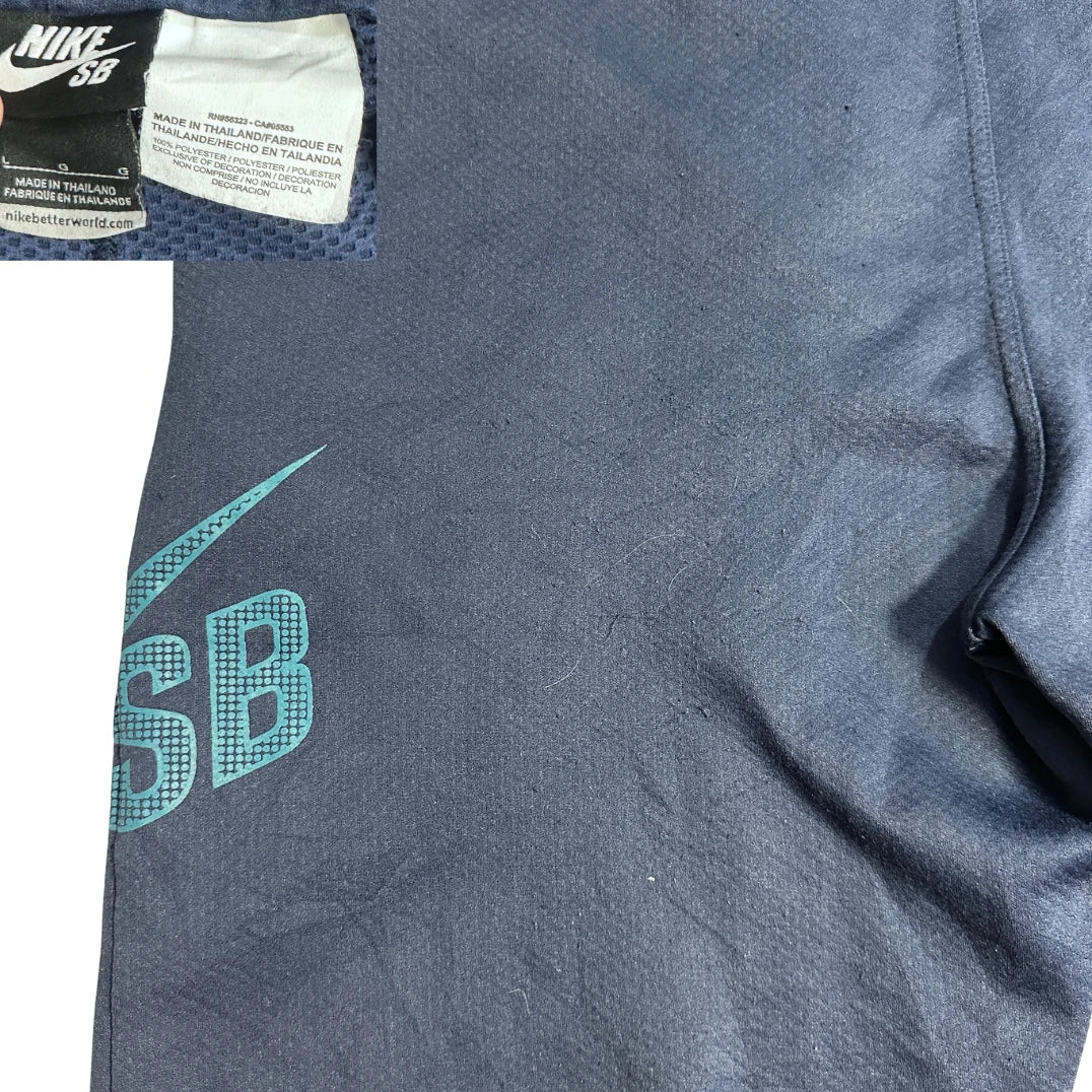 Nike® Navy SB Athletic Shorts(L)