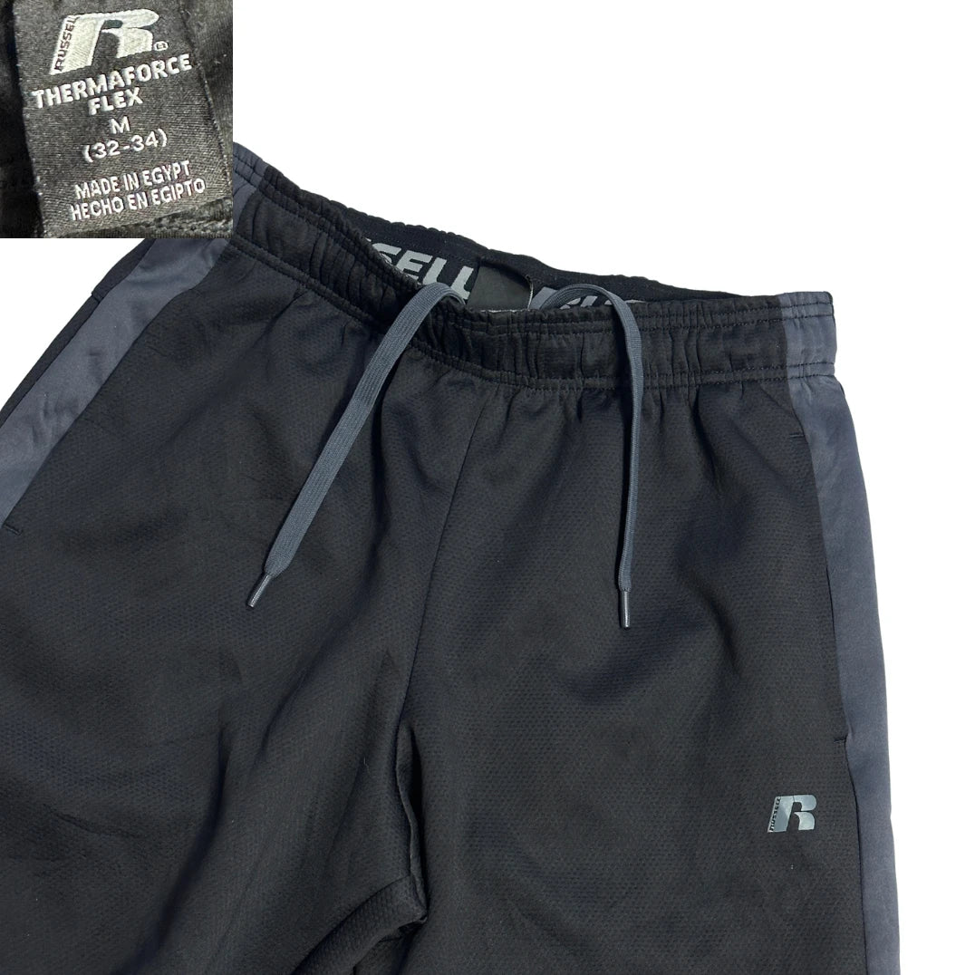 Russell Athletic® Black Performance Shorts(M)