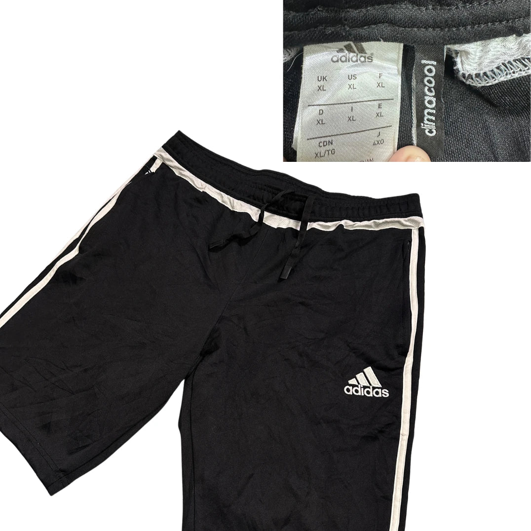 Adidas® Black Climacool Athletic Training Shorts(L)