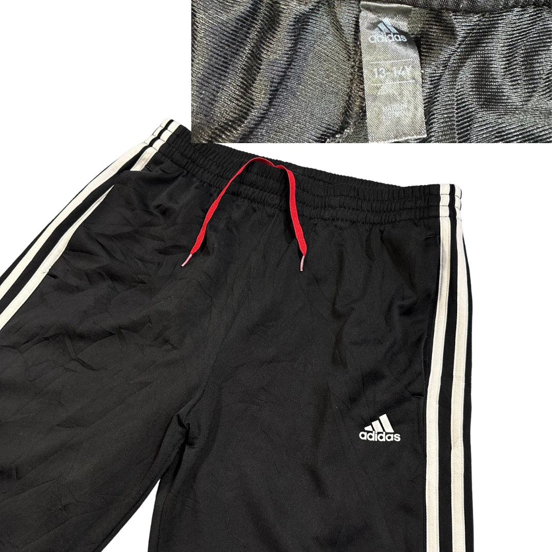 Adidas® Black 3-Stripes Sports Shorts(S)