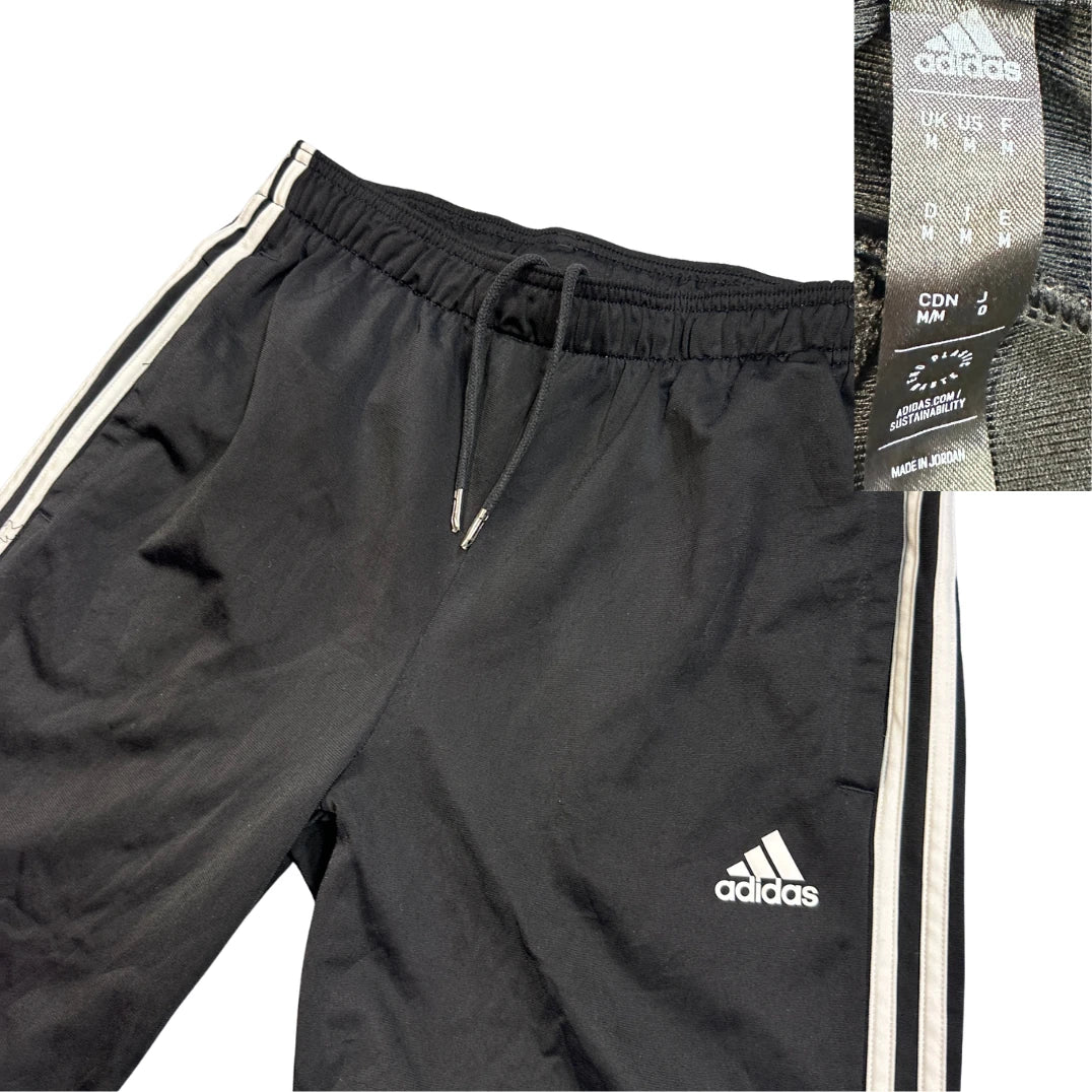 Adidas® Black 3-Stripes Performance Shorts(M)