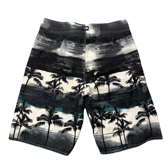 RS Surf® Palm Print Board Shorts(M)