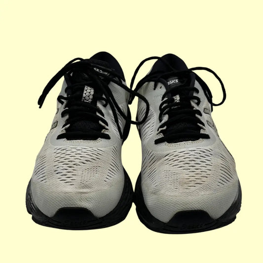 ASICS Gel-Kayano 25 Running Shoes – White/Black – Size 46.5 (US 12)
