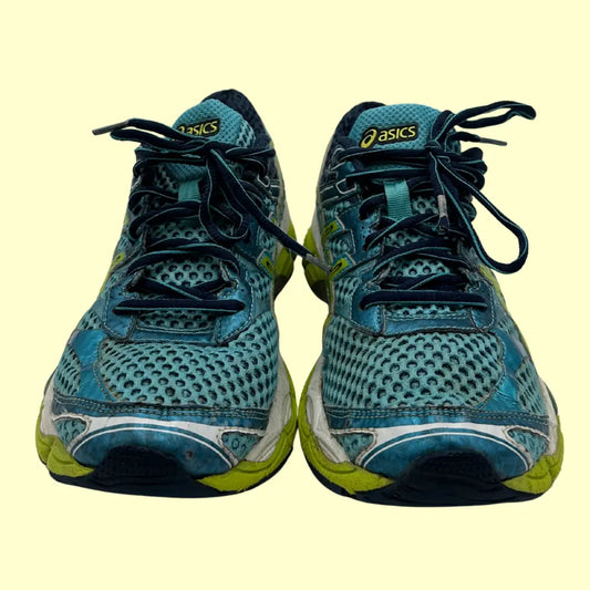 ASICS Gel-Cumulus 16 – Teal/Yellow (Preloved, Original) – Size US 8.5