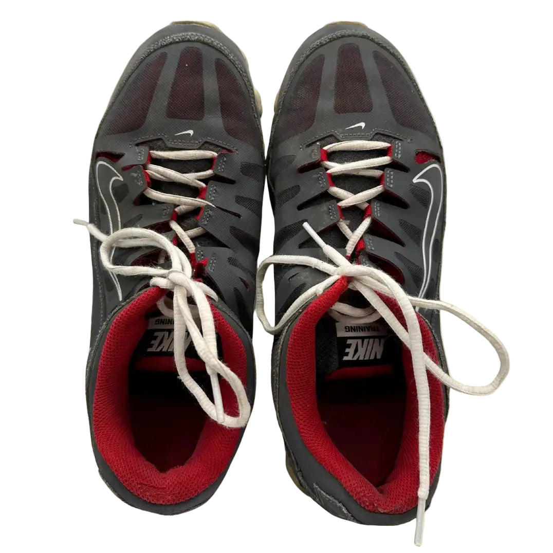 Nike Reax Run 8 TR – Grey/Red (Preloved, Original) – Size US 10.5