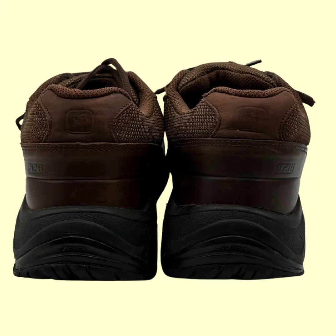 New Balance MW928BR Leather Walking Shoes (Size 10.5)