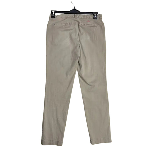 Lands’ End slim-fit khaki pants,