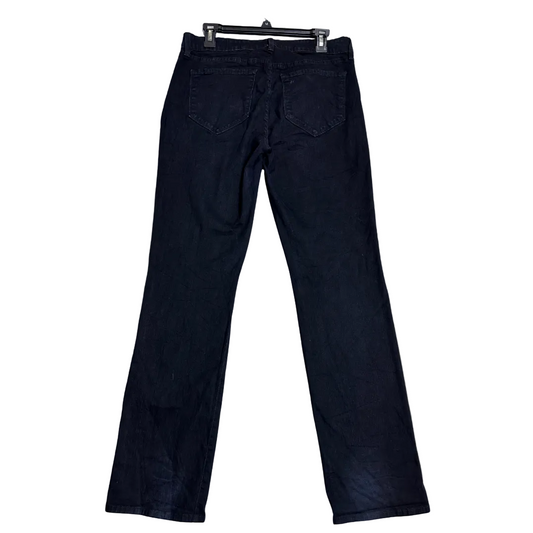 NYDJ Marilyn Straight Jeans in classic black.