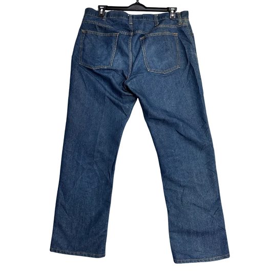 Old Navy Slim Straight Men’s Jeans in a dark blue wash