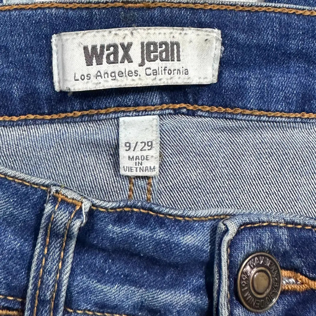 Wax Jean Los Angeles Women’s Distressed Skinny Jeans.