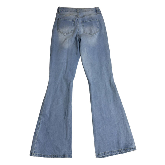 YMI Womenโs Light Wash Bootcut Denim Jeans ๐๐