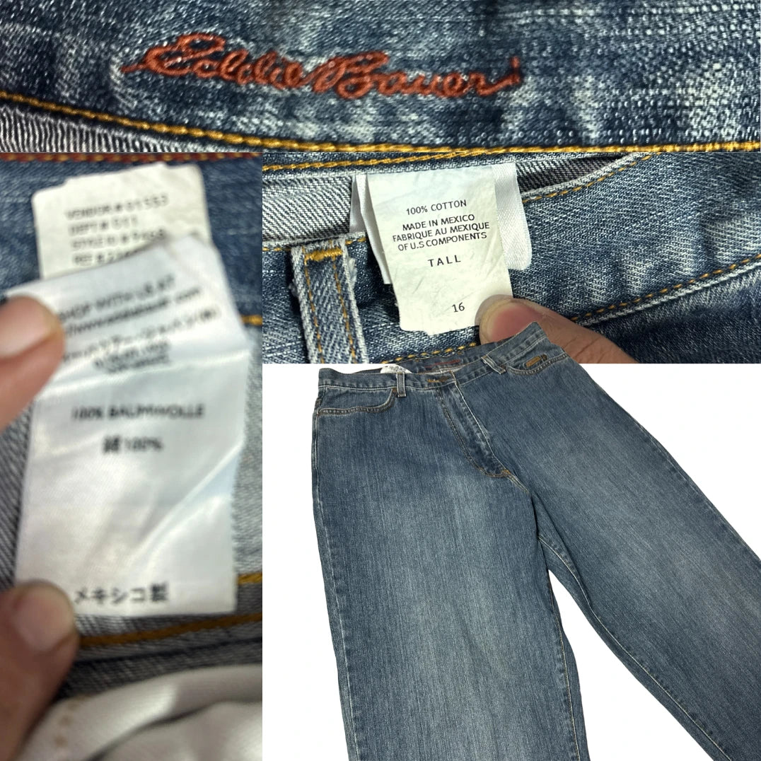 Eddie Bauer Classic Blue Denim Jeans 👖