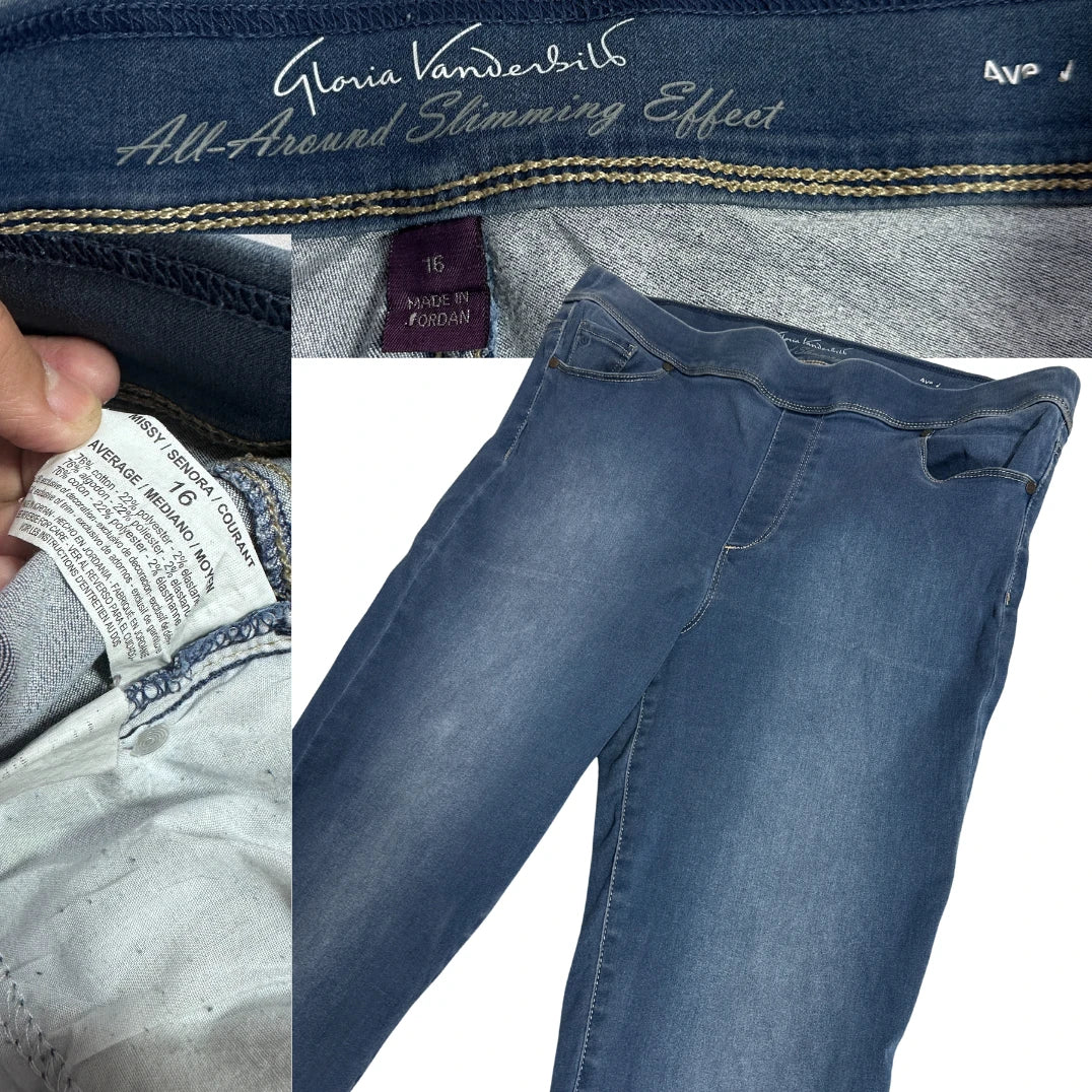 Gloria Vanderbilt All-Around Slimming Effect Denim Jeans 👖💙