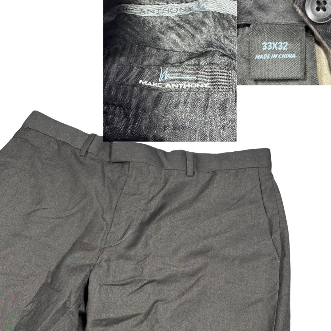 Marc Anthony® Dark Grey Dress Pants