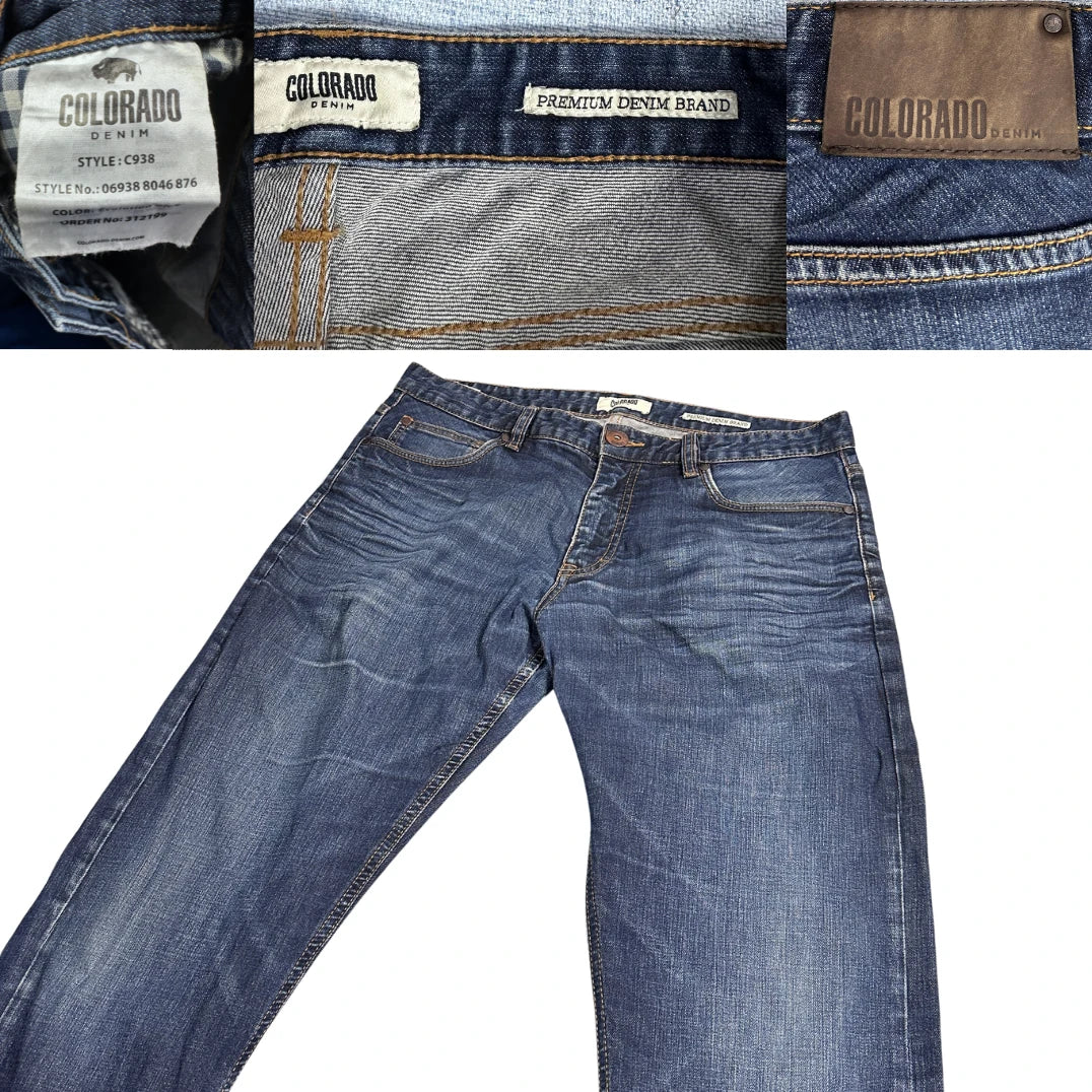 Thrift-and-treasures Blue Men's Fit Jeans Colorado Denim