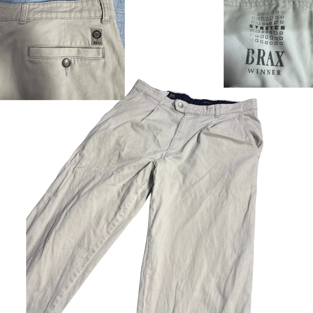 Brax® Light Beige Casual Chino Pants