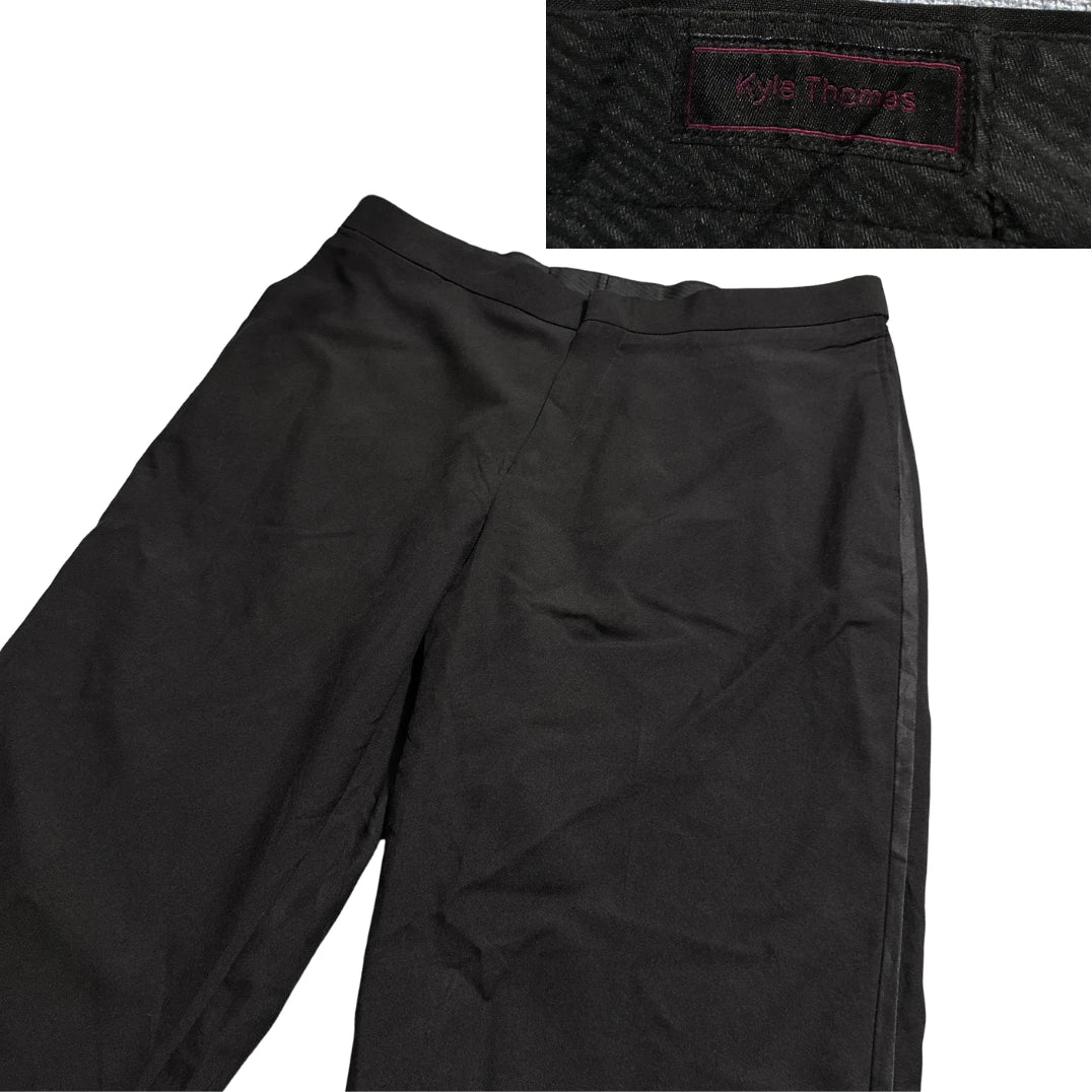 Kyle Thomas® Black Formal Trousers