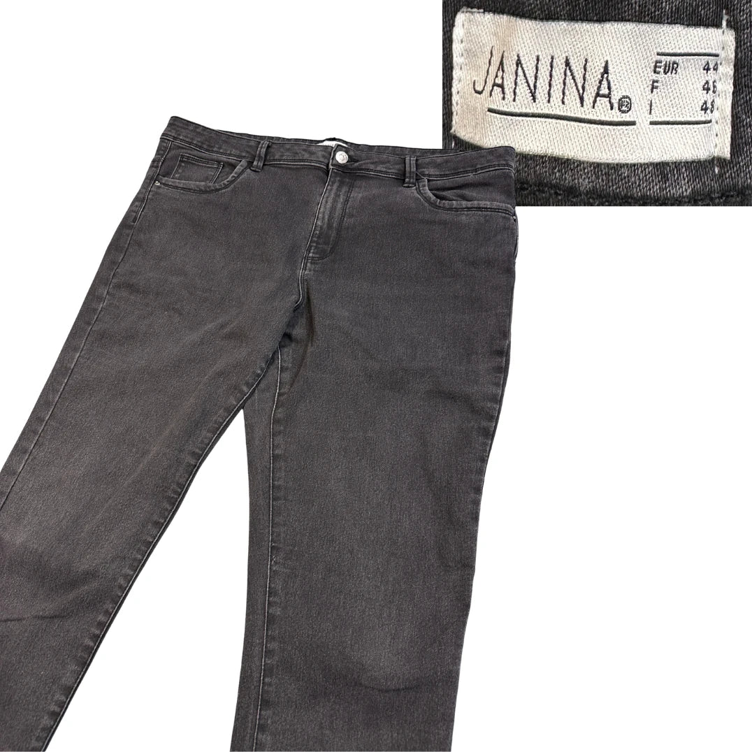 Janina® Black Denim Jeans