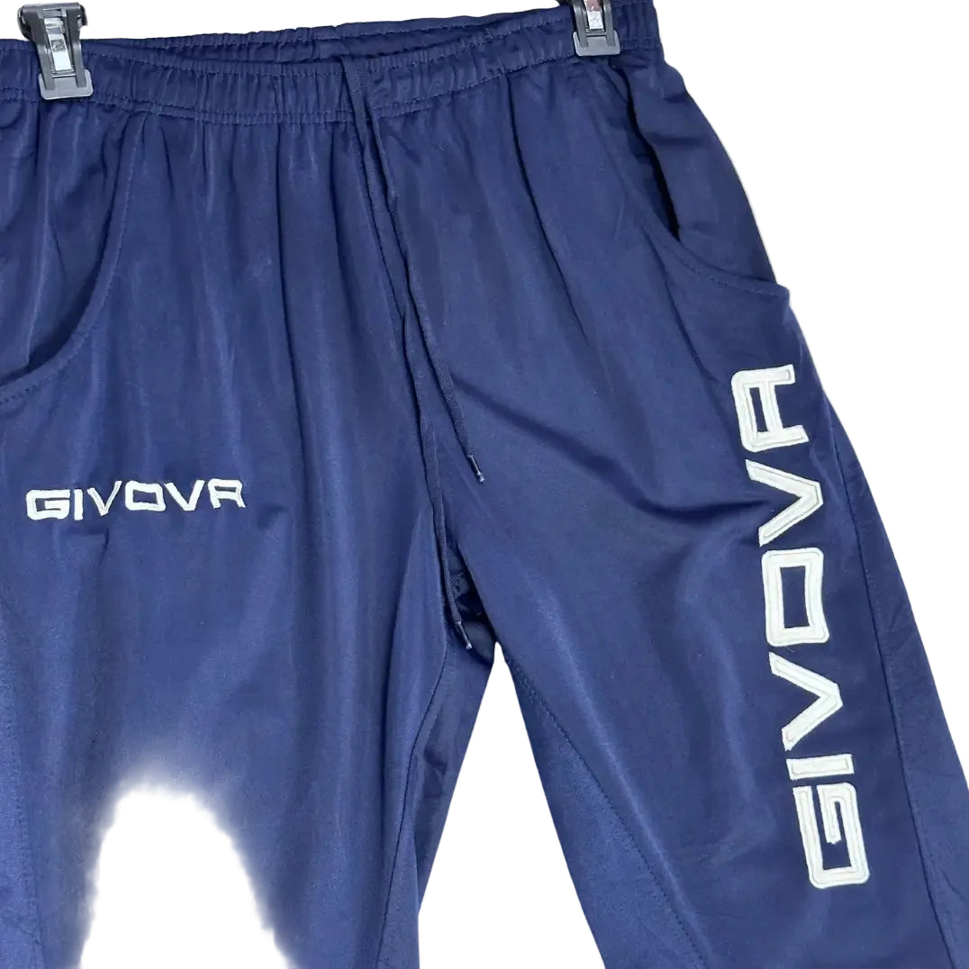 GIVOVA Navy Blue Track Pants –