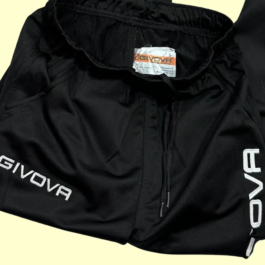 š¤ GIVOVA Black Track Pants