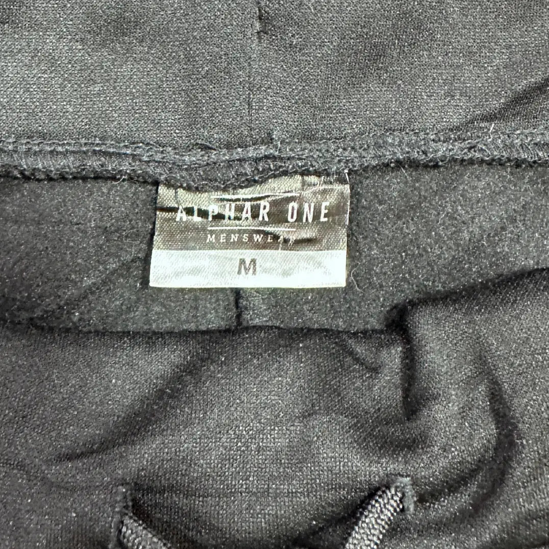 Alphar One classic black jogger pants