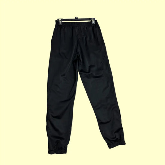 Erima® Black Track Pants with White Side Panels