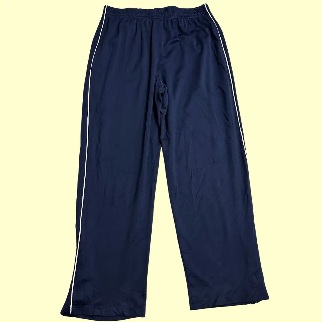 REEBOK navy track pants are simple yet stylish with a sporty look
