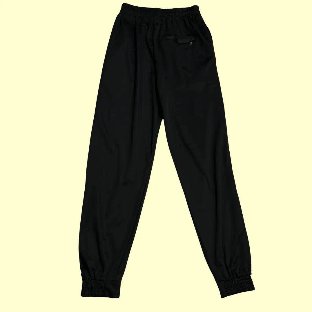 Newbery Black Track Pants with a clean design