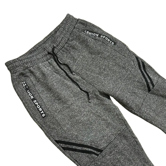 Grey Sports Jogger Pants