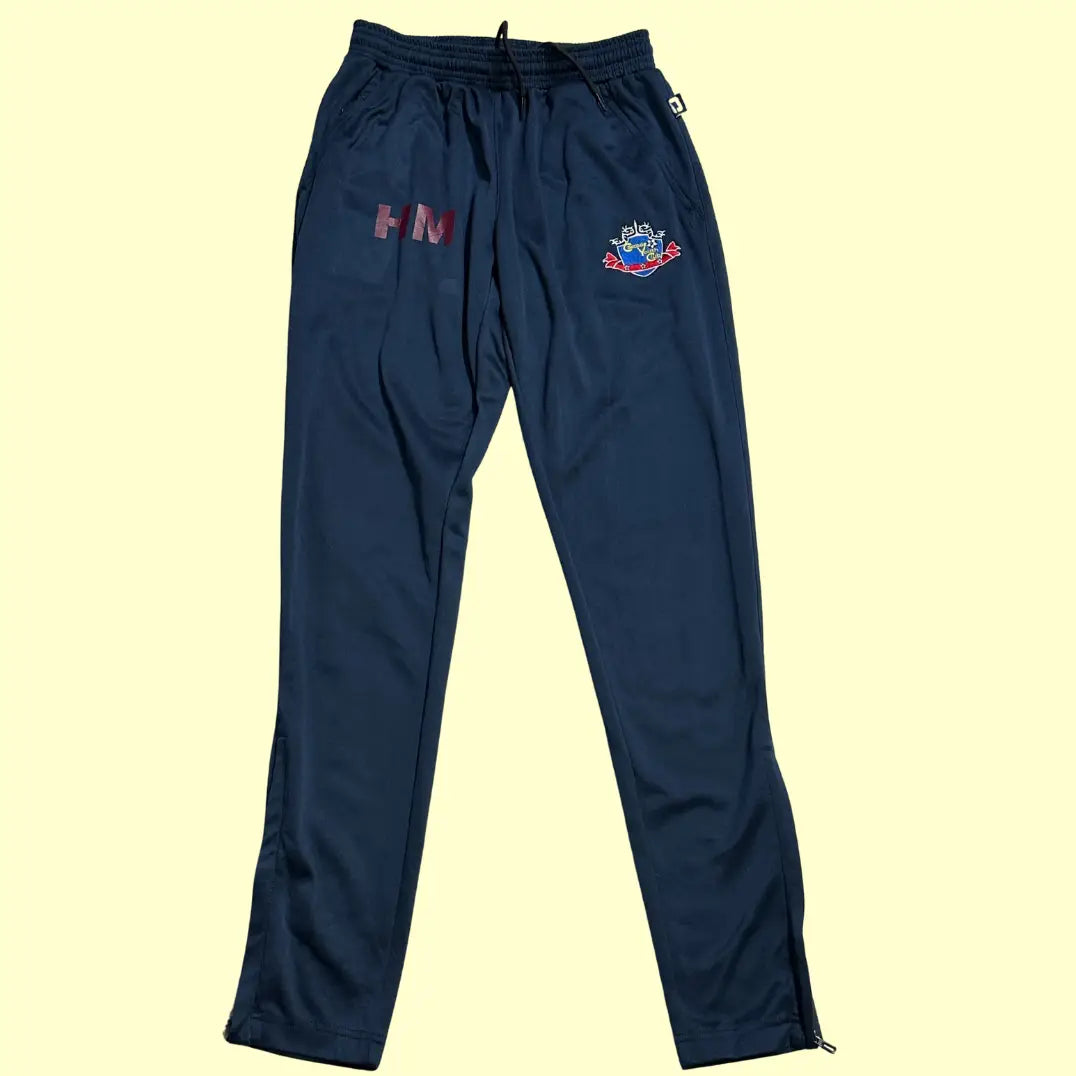 ORIGIN®Navy Blue Jogging Pants with HM Logo and Crest
