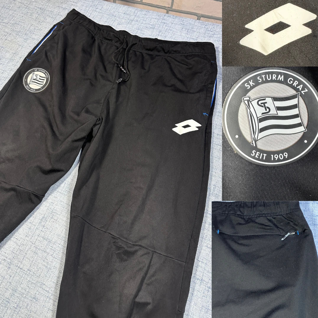 Lotto® Black Track Pants Team-XL