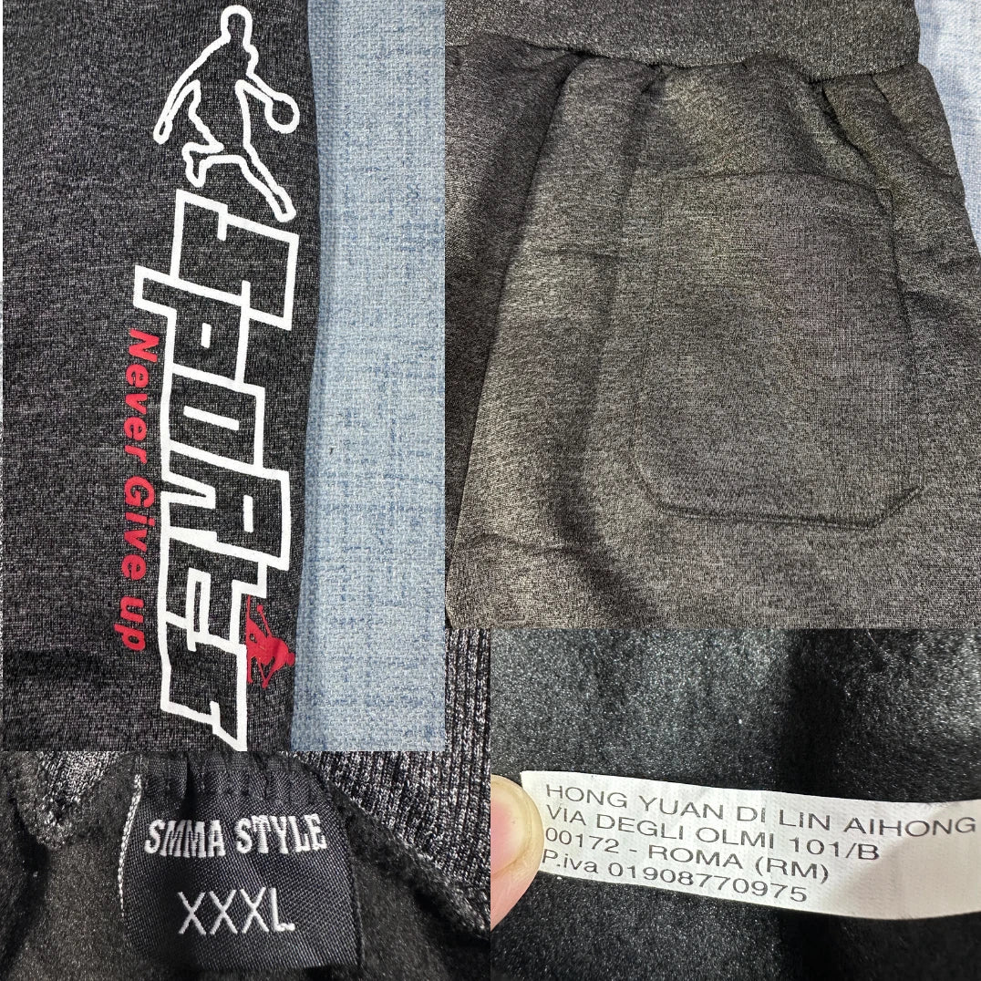 Unbranded Dark Gray Jogger Pants Graphic-M