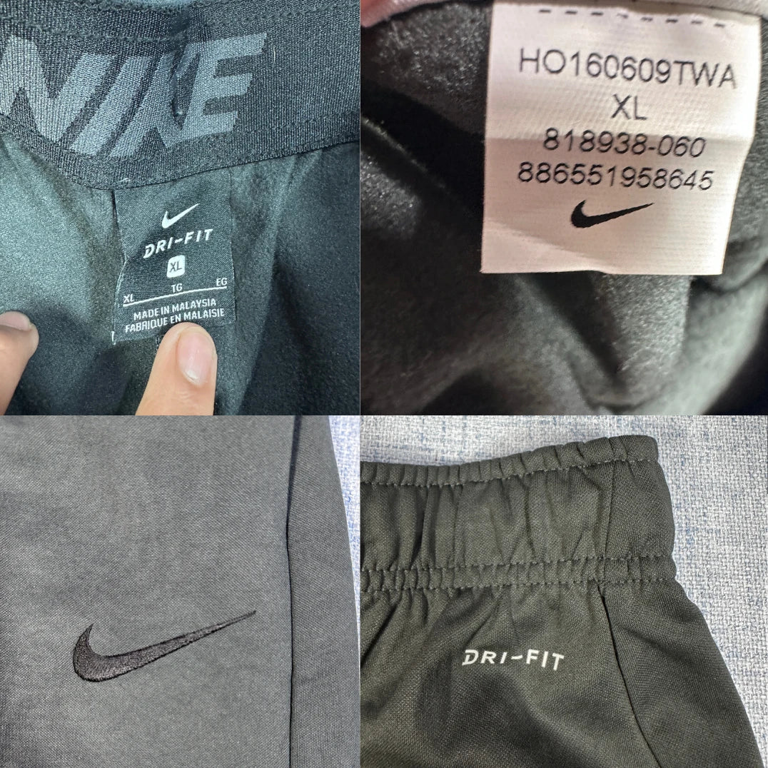 Nike® Black Dri FIT Track Pants
