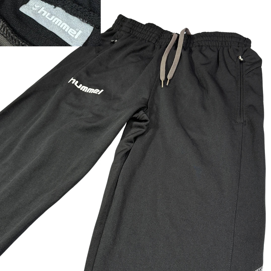 Hummel® Black Track Pants Chevron-M