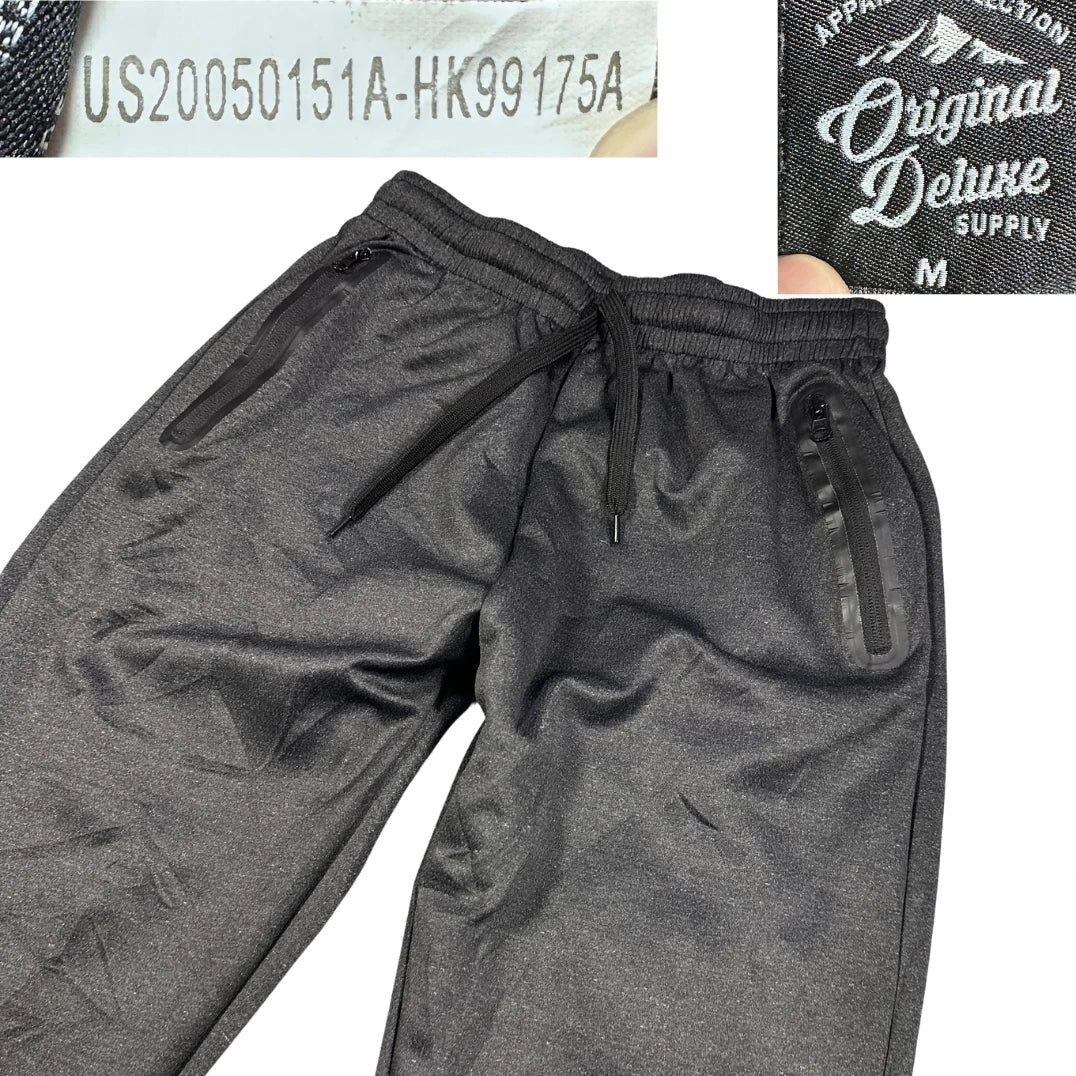 Thrift-and-treasures Charcoal Men's Zip Pockets-M men trousers