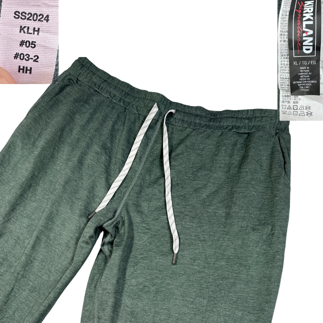 Thrift-and-treasures Green Men's Jogger Pants-XL Kirkland Signature