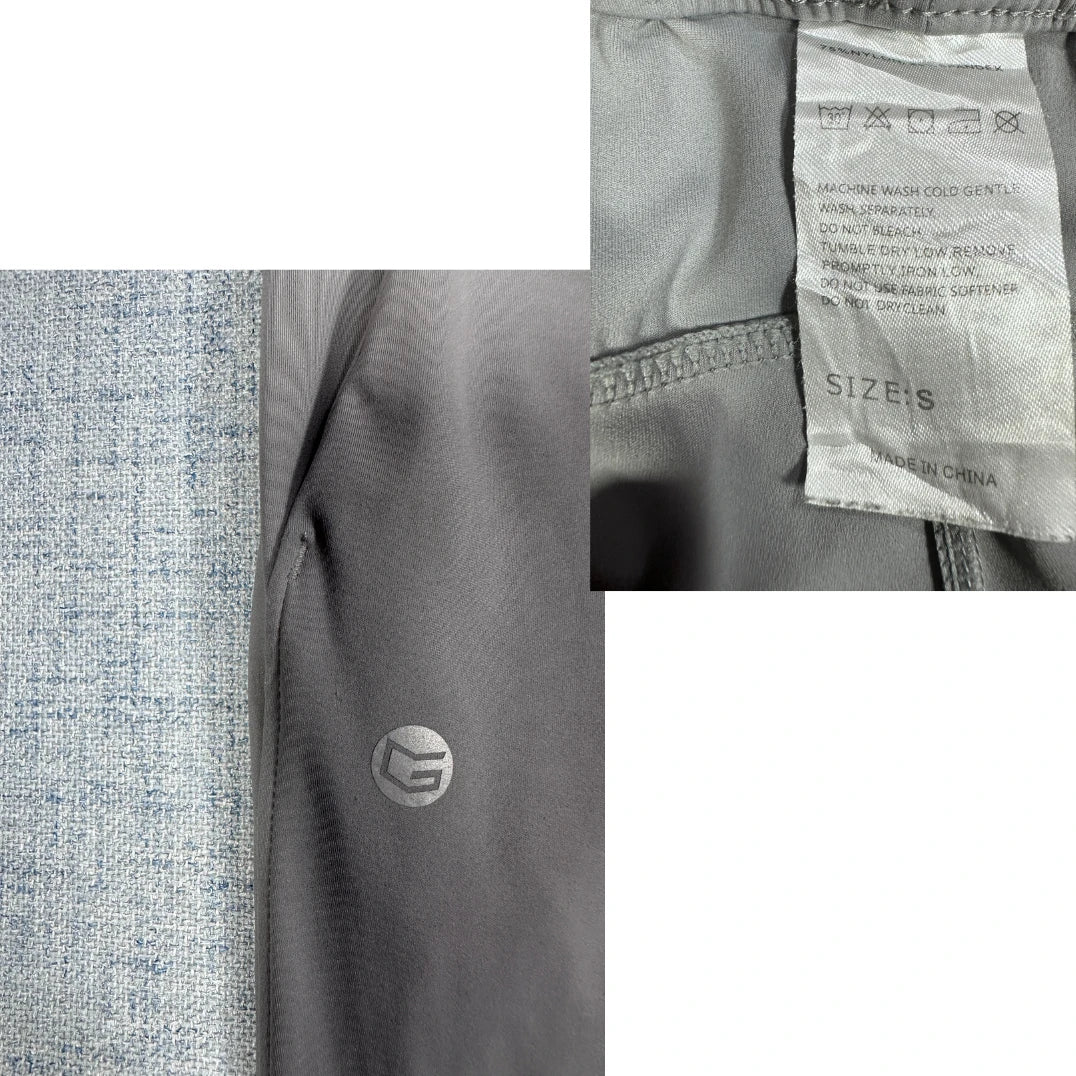 Unbranded Grey Drawstring Pants-S
