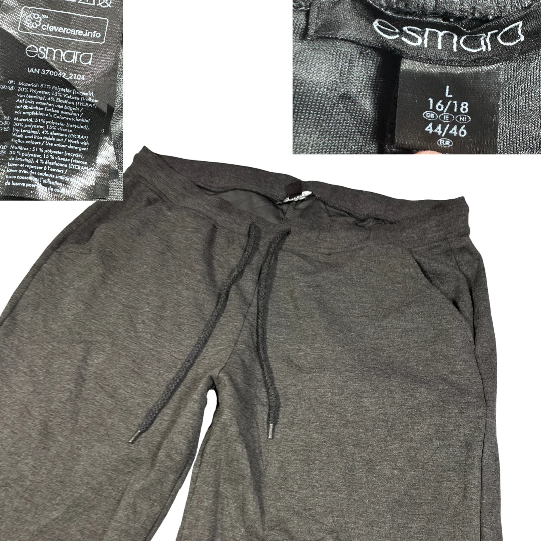 Esmara® Grey Wide Leg Lounge Pants-L