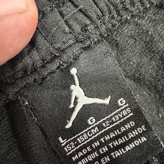 Jordan Black & Red Track Pants