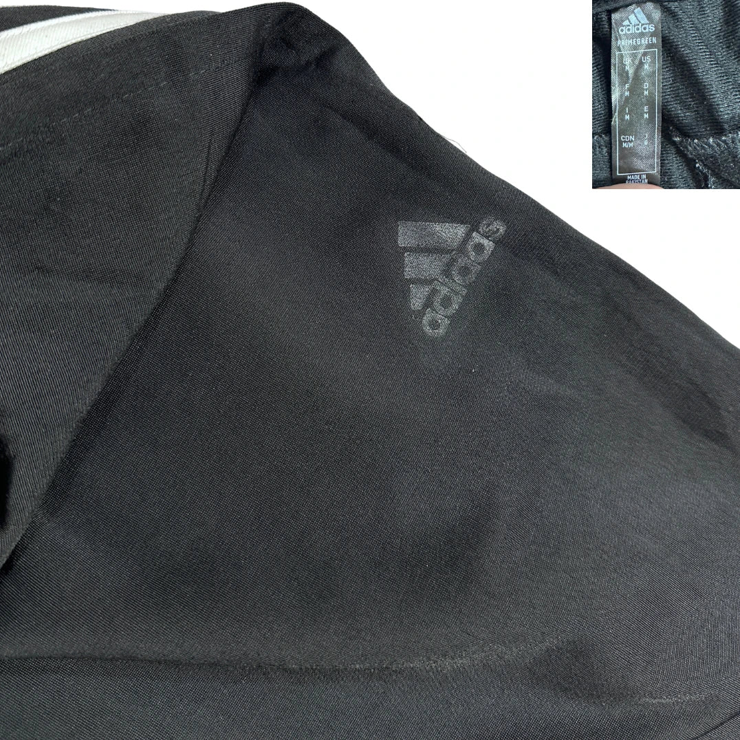 Adidas Black Three-Stripe Performance Track Pants ⚽
