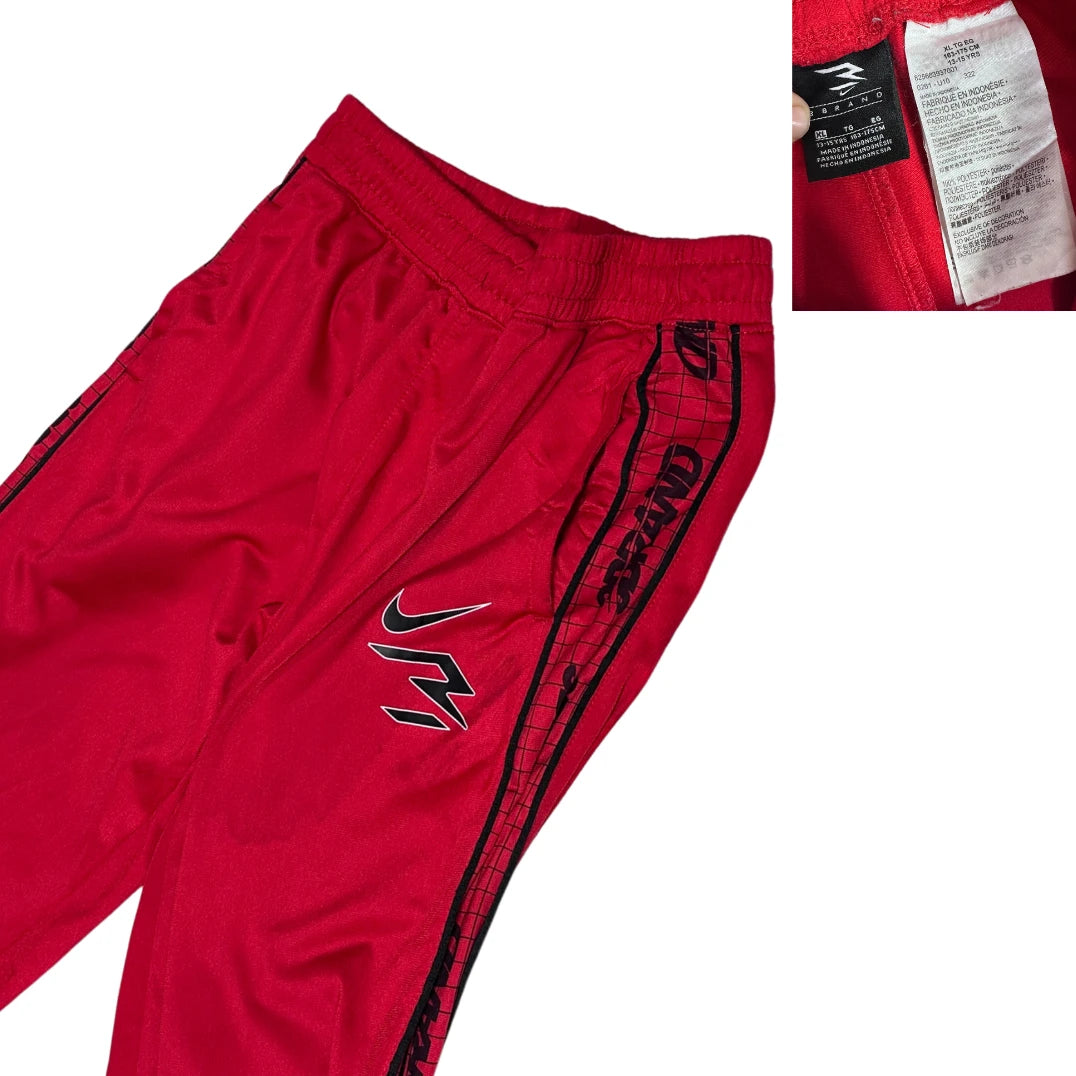 NIKE Sport Red Athletic Track Pants 🔥🏃♂️