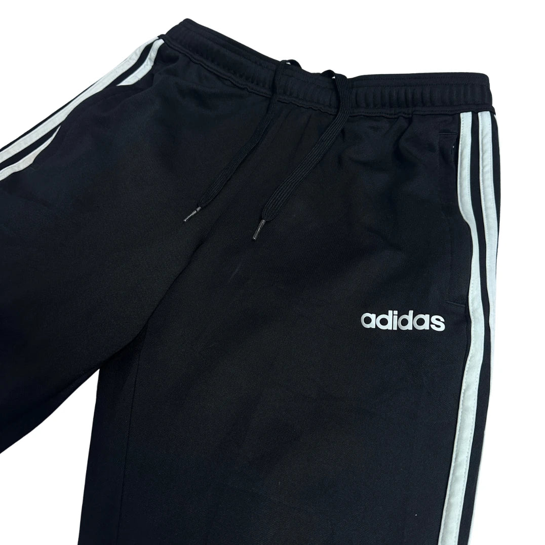 Adidas Black Slim Fit Track Pants ⚫